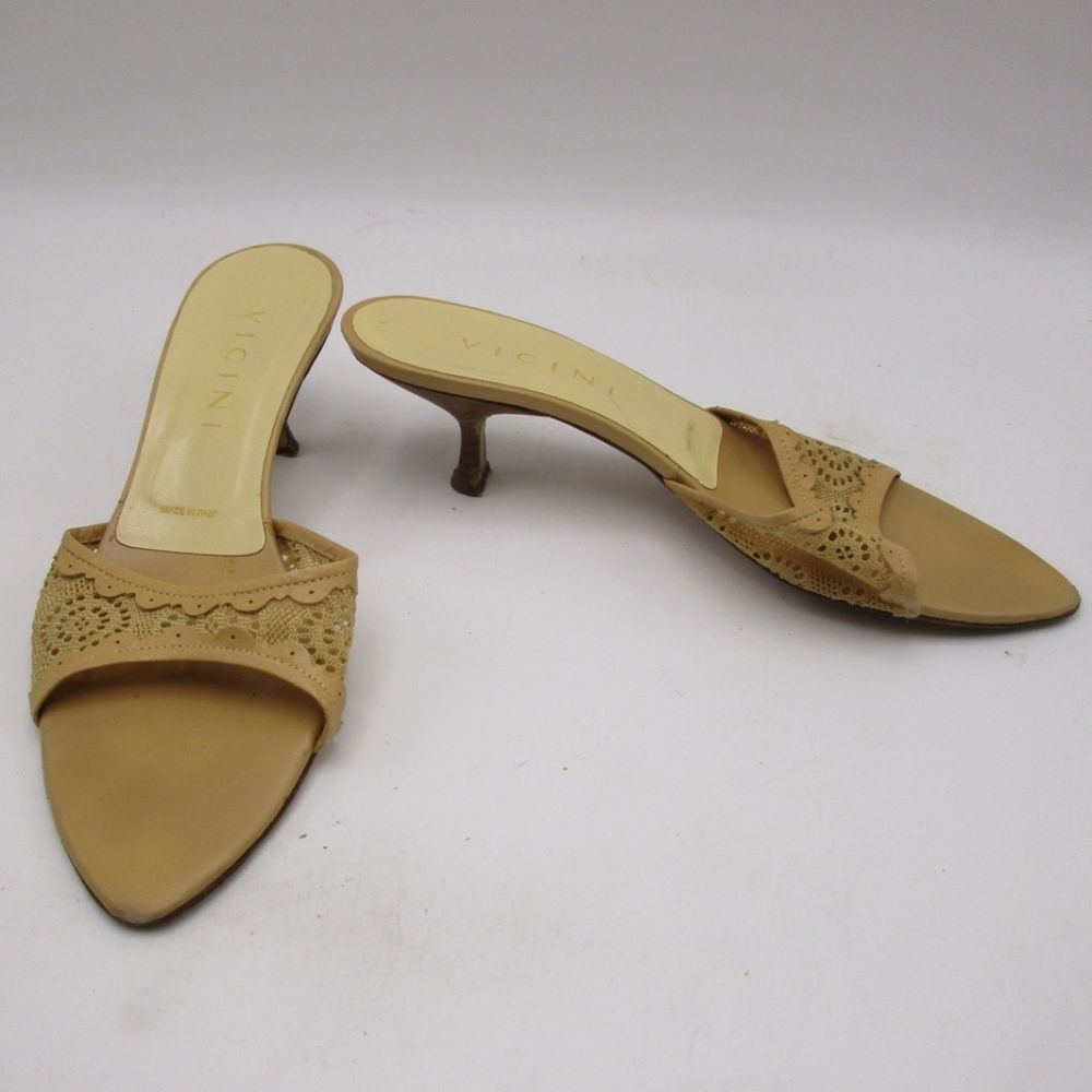 Vicini Mules Sling Sandals 38.5